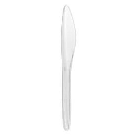 Plastic Knife PS "Luxury" Clear 17,5cm (2000 Units)