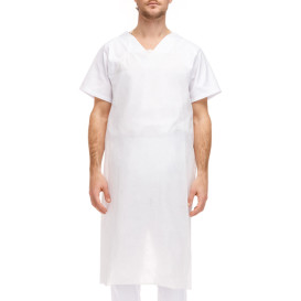 Polyethylene Apron 70x110cm White (200 Units) 