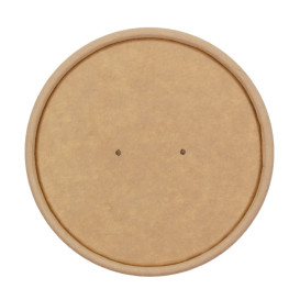 Kraft Carton Lid for Carton Pot Ø10,0cm (500 Units)