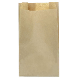 Paper Food Bag Kraft 14+7x24cm (200 Units)  