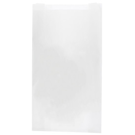 Paper Food Bag White 14+7x24cm (200 Units) 