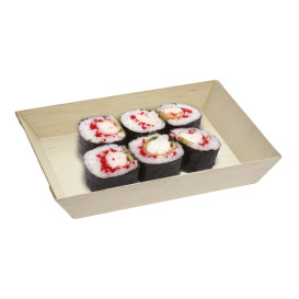 Wooden Tray 18x13x2,8cm 500ml (100 Units)