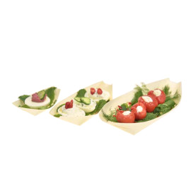 Pine Leaf Tray 11,5x6,5x1,5cm (50 Units)  