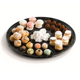 Plastic Tray Marble 6C 30 cm (5 Units) 