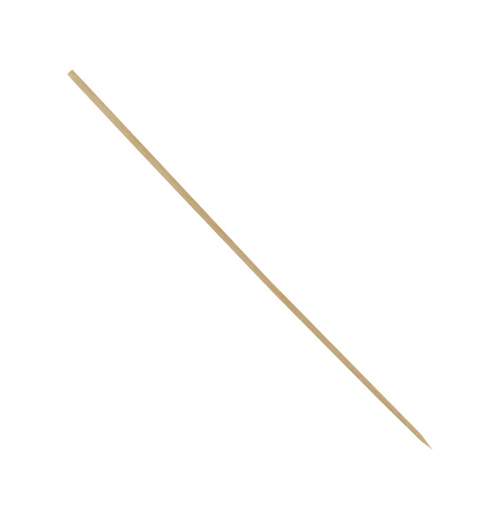 Birch Wood Skewers 25cm (100 Units) Birch Wood Skewers 25cm (100 Units)