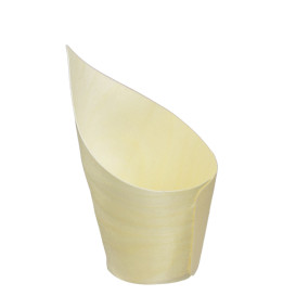 Wooden Tasting Cone 8cm (1.000 Units)