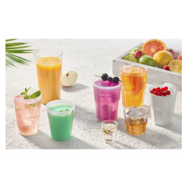 Reusable Durable Beer Glas PP 410ml (5 Units) 