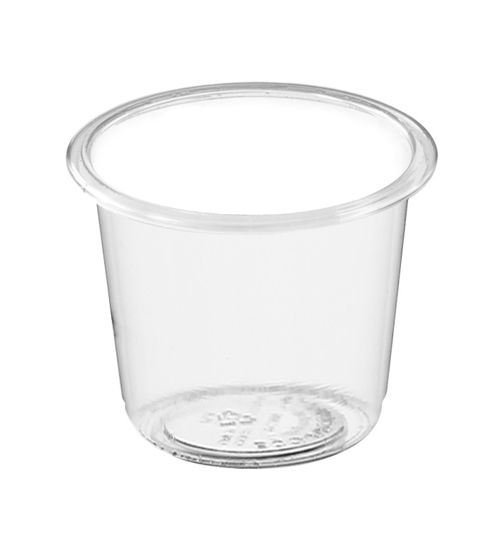PLA Cup Clear for Sauce 30ml Ø4,5cm (5.000 Units) PLA Cup Clear for Sauce 30ml Ø4,5cm (5.000 Units)