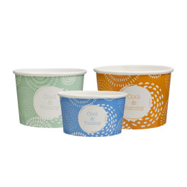 Paper Container Ice Cream Cool&Yummy 10Oz/310ml (600 Units)