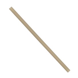 Eco Sugar Cane Straw Ø0,8cm 15cm (50 Units)