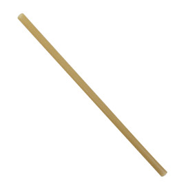 Eco Sugar Cane Straw Ø0,8cm 25cm (50 Units)