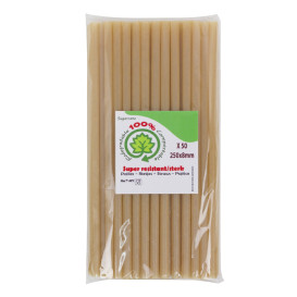 Eco Sugar Cane Straw Ø0,8cm 25cm (1.000 Units)