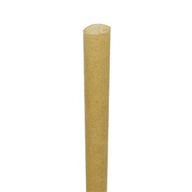 Eco Sugar Cane Straw Ø0,8cm 25cm (50 Units)