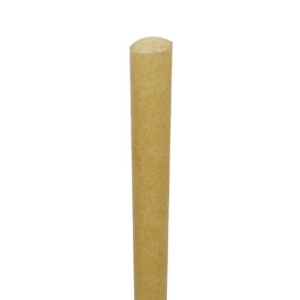 Eco Sugar Cane Straw Ø0,8cm 25cm (50 Units)