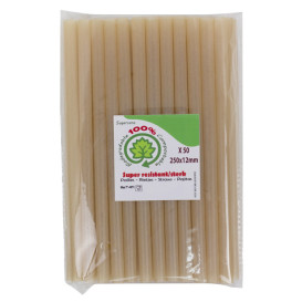 Eco Sugar Cane Straw Ø1,2cm 25cm (1.000 Units)