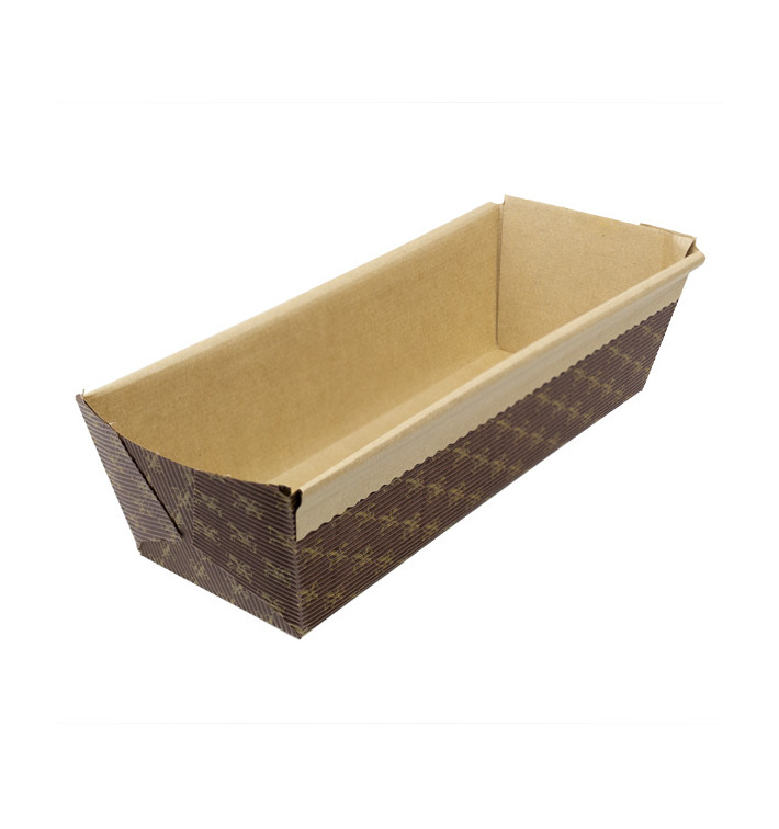 Paper Baking Mold Kraft 24x8x7cm (40 Units) Paper Baking Mold Kraft 24x8x7cm (40 Units)