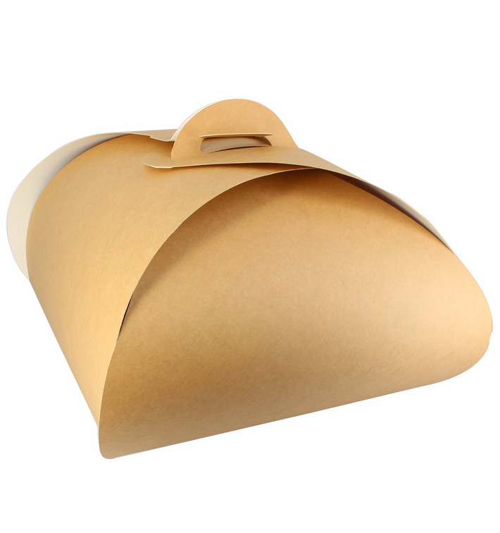 Kraft Paper Cake Box 20x20x13cm (25 Units) Kraft Paper Cake Box 20x20x13cm (25 Units)