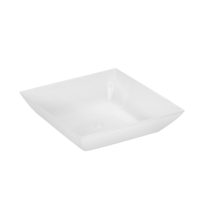 Square Tasting Tray PP 6x6cm 35ml (25 Units) Square Tasting Tray PP 6x6cm 35ml (25 Units)