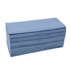 Paper Towel Blue 1 Layer Z folding (190 Units)