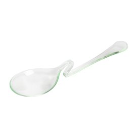 Tasting Spoon PS Curved "Water Green" 8cm (500 Units)