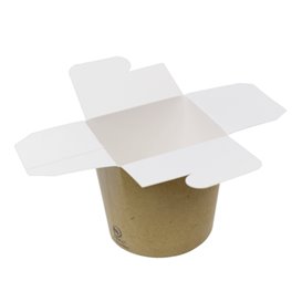 Paper Take-Out Box Kraft 529ml (500 Units)