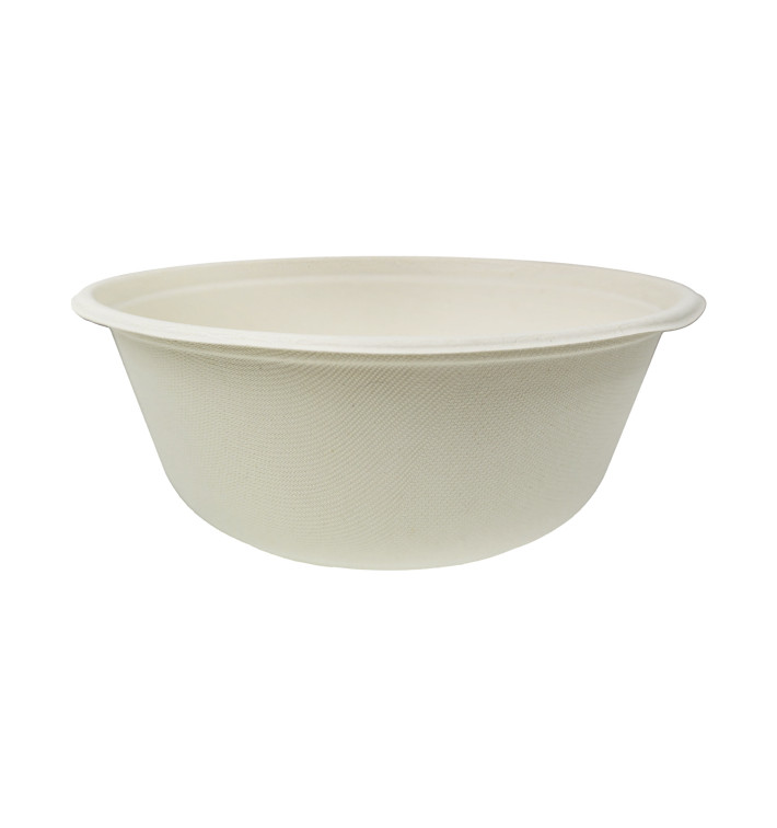Sugarcane Bowl 1400ml Ø21x8cm (300 Units) Sugarcane Bowl 1400ml Ø21x8cm (300 Units)