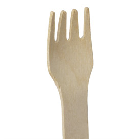 Wooden Mini Fork “Soft” 7,5cm (100 Units)