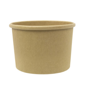 Kraft Carton Pot 250ml Ø9,0cm (25 Units)