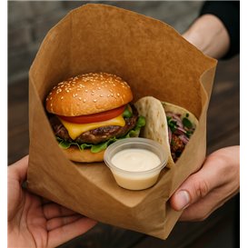 Sauce Cup in PP Transparent avec Lid 2Oz/60ml (100 Units)