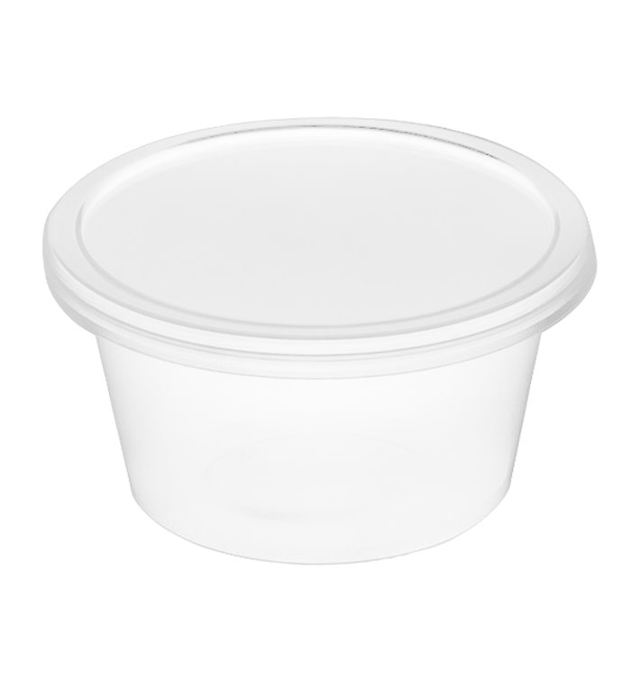 Sauce Cup in PP Transparent avec Lid 4Oz/120ml (2.000 Units)