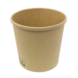 Kraft Carton Pot 750ml Ø11,7cm (375 Units)