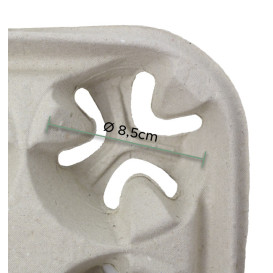 Paper Cup Carrier 4 Slots (20 Units)