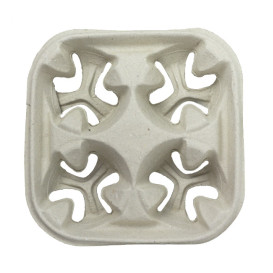 Paper Cup Carrier 4 Slots (20 Units)