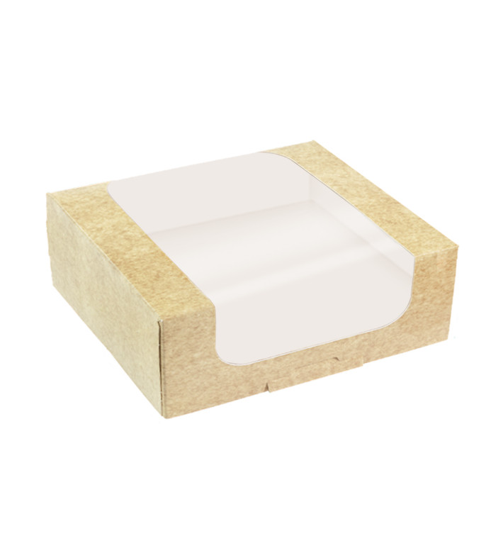 Square Cardboard Box PackiPack Vision Kraft 21x21x10cm (X Units) Square Cardboard Box PackiPack Vision Kraft 21x21x10cm (X Units)