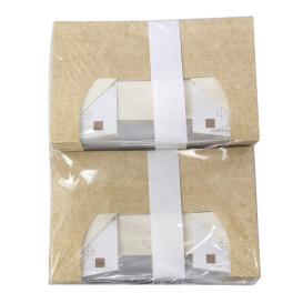 Rectangular Cardboard Box PackiPack Vision Kraft 18x6x6cm (50 Units)
