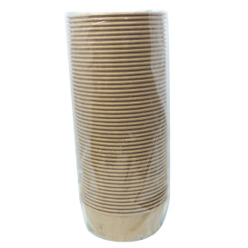 Salad Bowl Kraft-Kraft Cardboard 1.300ml Ø18,5cm (50 Units)