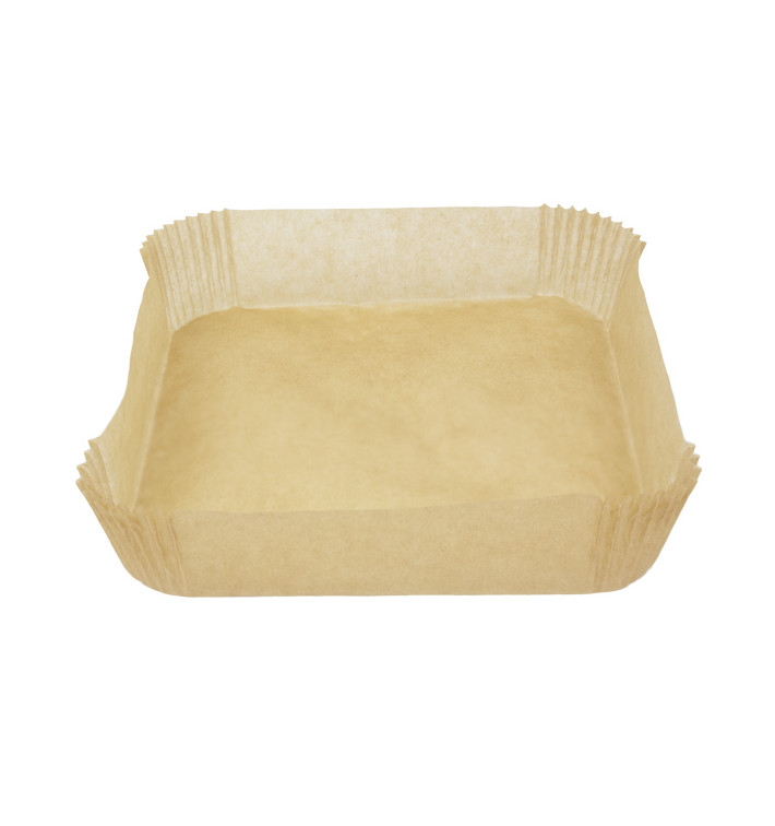 Kraft Air Fryer Paper 40g 17x17x4cm (50 Units) Kraft Air Fryer Paper 40g 17x17x4cm (50 Units)