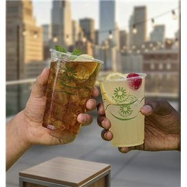 Compostable PLA Cup Clear 250ml Ø7,3cm (500 Units)