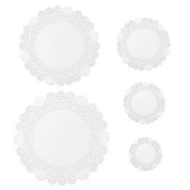 Paper Lace Doilie White "Litos" Ø19cm (2.000 Units)