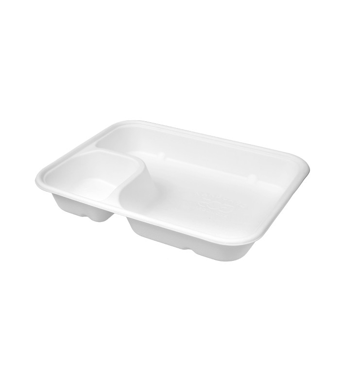 Sugarcane Tray Kraft 17x5x3,5cm (100 Units) Sugarcane Tray Kraft 17x5x3,5cm (100 Units)