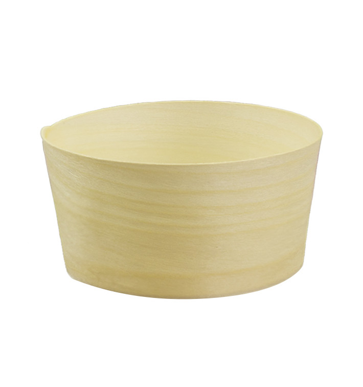 Wooden Tasting Cup 40ml Ø5x2cm (100 Units) Wooden Tasting Cup 40ml Ø5x2cm (100 Units)