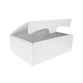 Paper Bakery Box White 18,2x13,6x5,2cm 500g (250 Units)