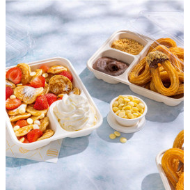 Nacho Tray in Sugar Cane 2C 16,5x21,5x3,5cm (50 Units)