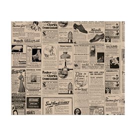 Paper Food Wrap Grease-Proof "Times" Kraft 28x34cm (4.000 Units)