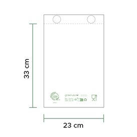 Market Bag Block Home Compost “Classic” 23x33cm 12µm (3.000 Units)