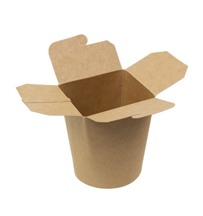 Paper Take-Out Box Kraft 450ml (25 Units) Paper Take-Out Box Kraft 450ml (25 Units)