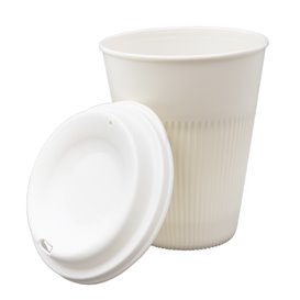 Durable Reusable PP Cream Lid for Tumbler Ø9,6cm (50 Units)