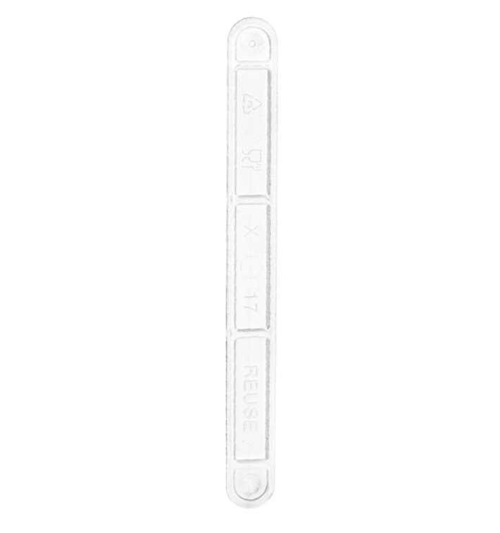 Plastic Coffee Stirrer PS Clear 9cm (100 Units) Plastic Coffee Stirrer PS Clear 9cm (100 Units)