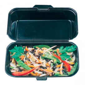 Foam Baguette Container Black 2,40x1,55x0,70cm (500 Units)