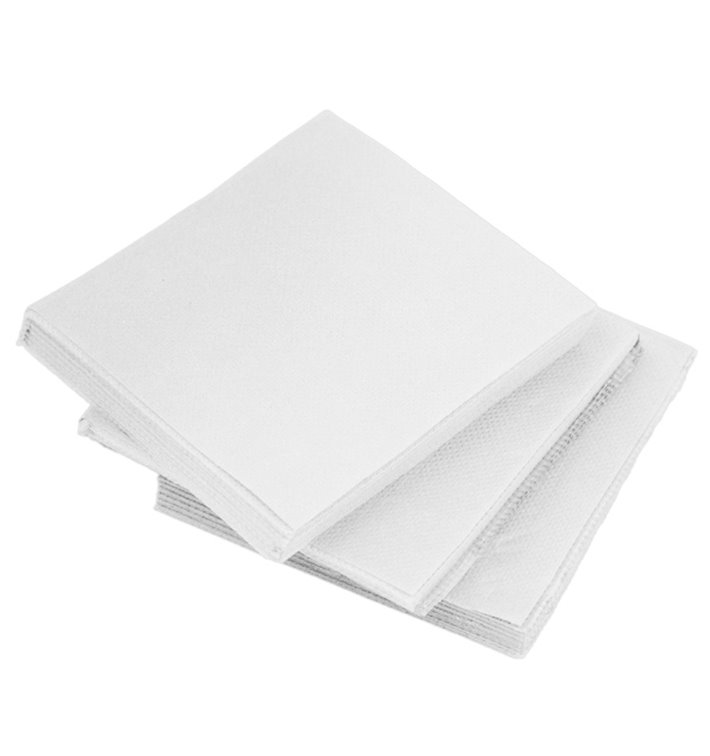 Cocktail Napkin 20x20cm 2-layer White (100 Units) Cocktail Napkin 20x20cm 2-layer White (100 Units)